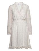 Vibira L/S Short Dress Vila White
