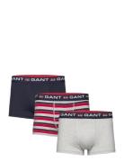 Gant Retro Shield Stripe Trunk 3-P GANT Patterned