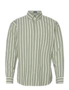 Rel Dreamy Oxford Stripe Shirt GANT Green