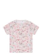 T-Shirt Ss Aop Minymo Patterned