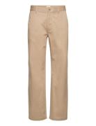 Stefan Classic Trousers Wood Wood Beige