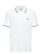 Short Sleeve Polo BOSS White