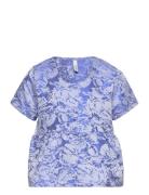 Pkrose Ss Top Little Pieces Blue