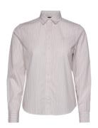 Reg Broadcloth Striped Shirt GANT Cream