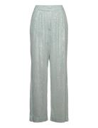 Sequins Low Waist Pants ROTATE Birger Christensen Silver