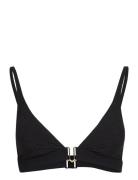 Glow Bikini Wirefree Plunge T-Shirt Bra Chantelle Beach Black