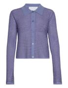 Metallic Knit Cardigan REMAIN Birger Christensen Blue