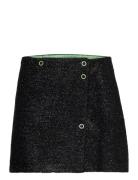Sparkle Mini Skirt Ganni Black