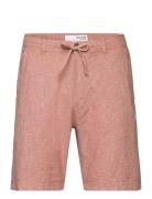 Slhregular-Brody Linen Shorts Noos Selected Homme Red