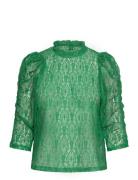 Lilou Blouse Lollys Laundry Green