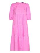 Lexicras Dress Cras Pink