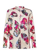 Shirt In Butterfly Print Coster Copenhagen Patterned