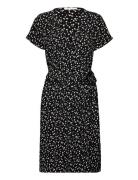 Arpajon Half Sleeve Wrap Dress Tamaris Apparel Black