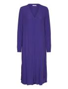 Angers Clean Trapez Dress Tamaris Apparel Purple