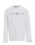 Essential Tee L/S Tommy Hilfiger White