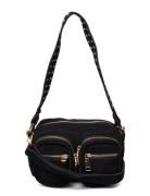 Kendra Bag Real Suede W. Gold Noella Black