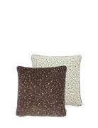 Quilted Aya Cushion OYOY Living Design Brown