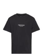 Jorvesterbro Tee Ss Crew Neck Noos Jnr Jack & J S Black