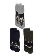 Nmmjolton Batman 3P Sock Wab Name It Patterned
