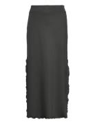 Balza Maxi Skirt Residus Black