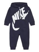 Baby French Terry All Day Play Coverall / Nkn All Day Play C Nike Navy