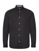 Stretch Poplin Shirt Tom Tailor Black