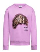 Nkflamaria Ls Light Sweat Unb Name It Purple