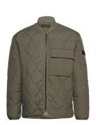 Relaxed Liner Jacket Tom Tailor Khaki