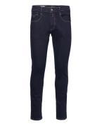 Anbass Trousers Hyperflex Re-Used Replay Navy