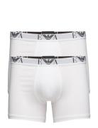 Mens Knit 2Pack Boxe Emporio Armani White