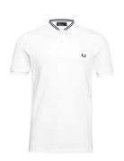 Bomber Collar Polo Fred Perry White