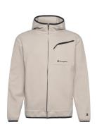 Hooded Full Zip Sweatshirt Champion Beige