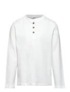 Butt D Long Sleeve T-Shirt Mango White