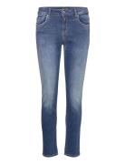Faaby Trousers Slim Replay Blue