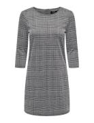 Onlbrilliant 3/4 Check Dress Noos Jrs ONLY Grey