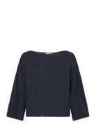 Knit Rib Pli Tom Tailor Navy