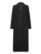 Vmvincemilan Long Coat Boos Cp Vero Moda Black