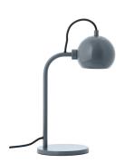 Ball Single Table Lamp With Sleeve Frandsen Lighting Blue