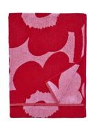 Unikko Bath Towel 70X150 Cm Marimekko Home Red