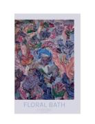 Floral Bath - Exhibition Print Poppykalas Patterned