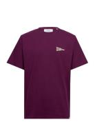 Flag T-Shirt Les Deux Purple
