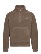 Ren Half-Zip Jacket Les Deux Brown