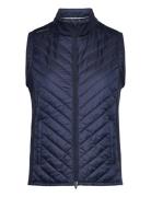 W Frost Quilted Vest PUMA Golf Navy