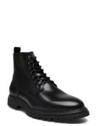 Biagil Laced Up Boot Polido Bianco Black