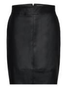 Carbase Faux Leather Skirt Otw ONLY Carmakoma Black