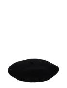Pcfrench Wool Beret Pieces Black
