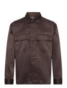 Fabian Shirt Wood Wood Brown