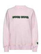 Leia Logo Sweatshirt Wood Wood Pink