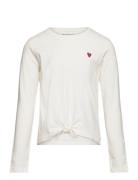 Longsleeve With Knot Tom Tailor White