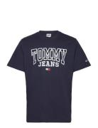 Tjm Rglr Entry Graphic Tee Tommy Jeans Navy